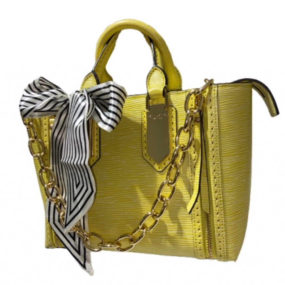 Henri Bendel “The a list mini satchel” unbranded chain (no strap) - Picture 5 of 12